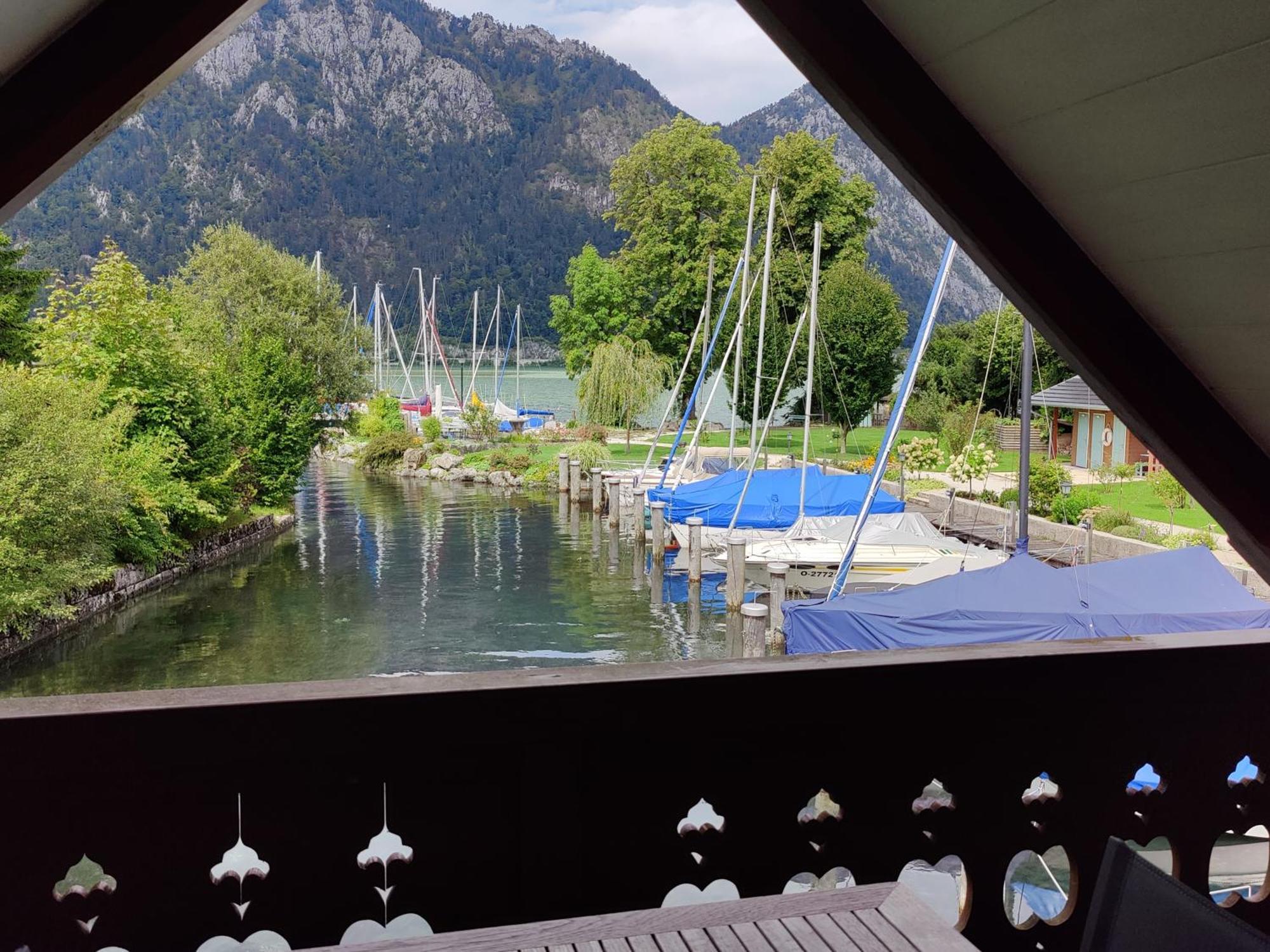 Wohnen Am See Villa Schroetter Direkt Am Traunsee Rindbach Exteriör bild