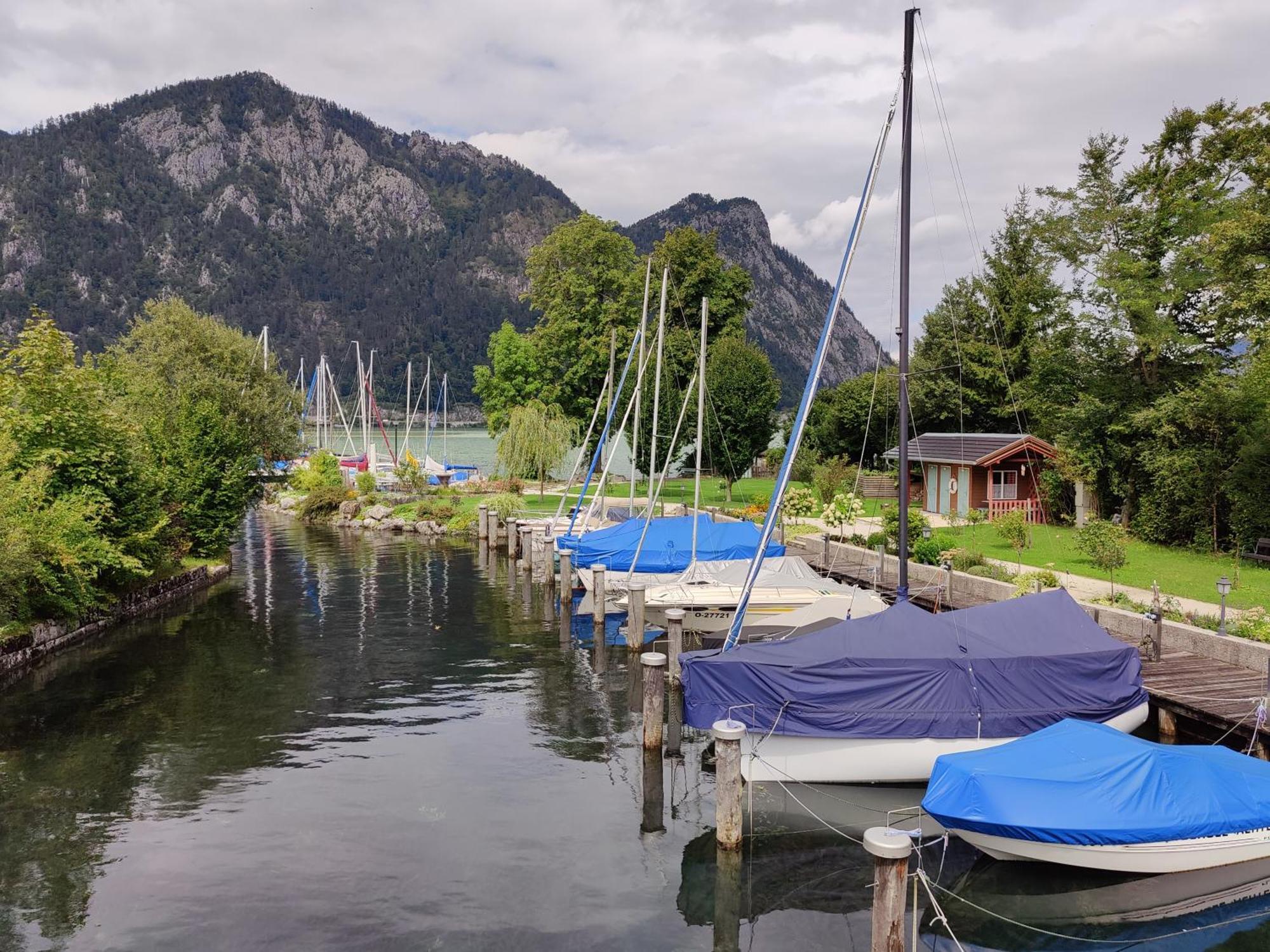 Wohnen Am See Villa Schroetter Direkt Am Traunsee Rindbach Exteriör bild