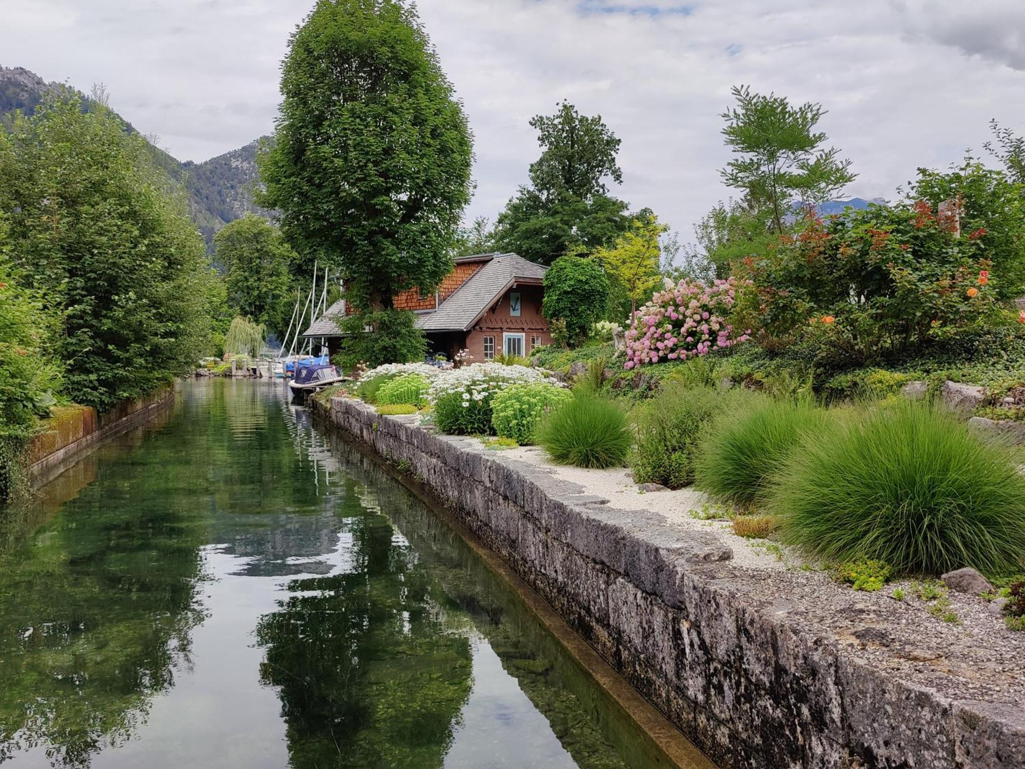 Wohnen Am See Villa Schroetter Direkt Am Traunsee Rindbach Exteriör bild