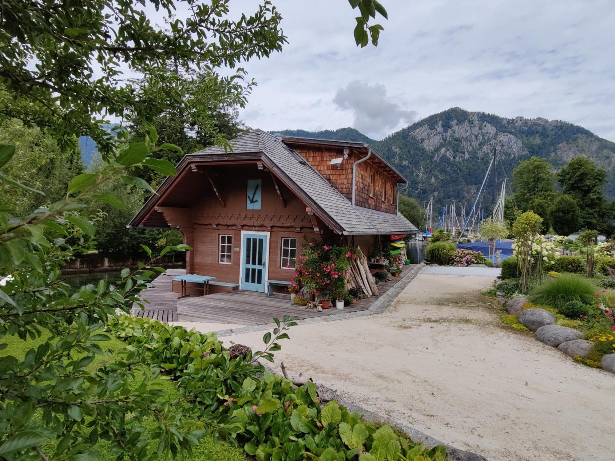 Wohnen Am See Villa Schroetter Direkt Am Traunsee Rindbach Exteriör bild