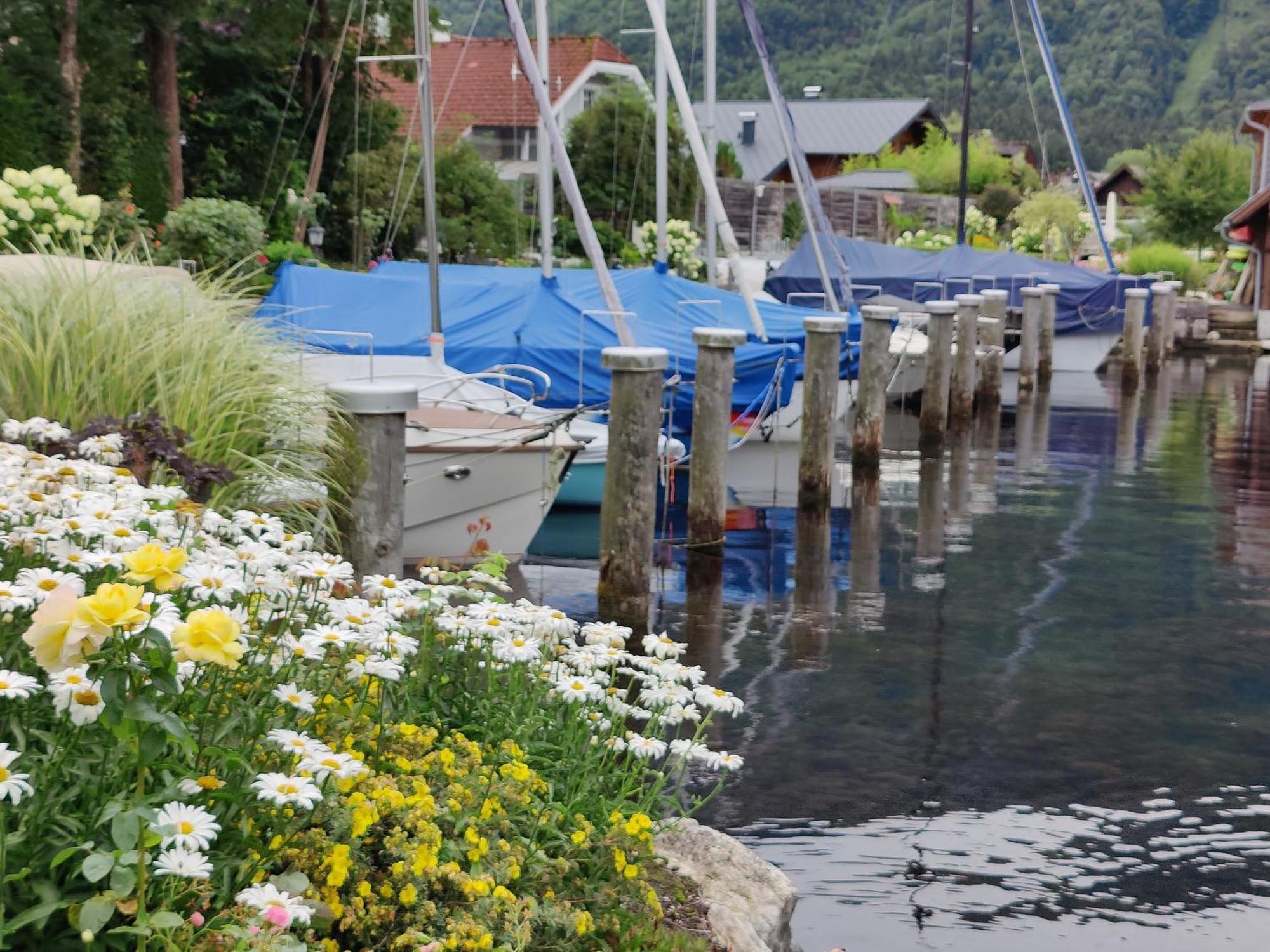 Wohnen Am See Villa Schroetter Direkt Am Traunsee Rindbach Exteriör bild