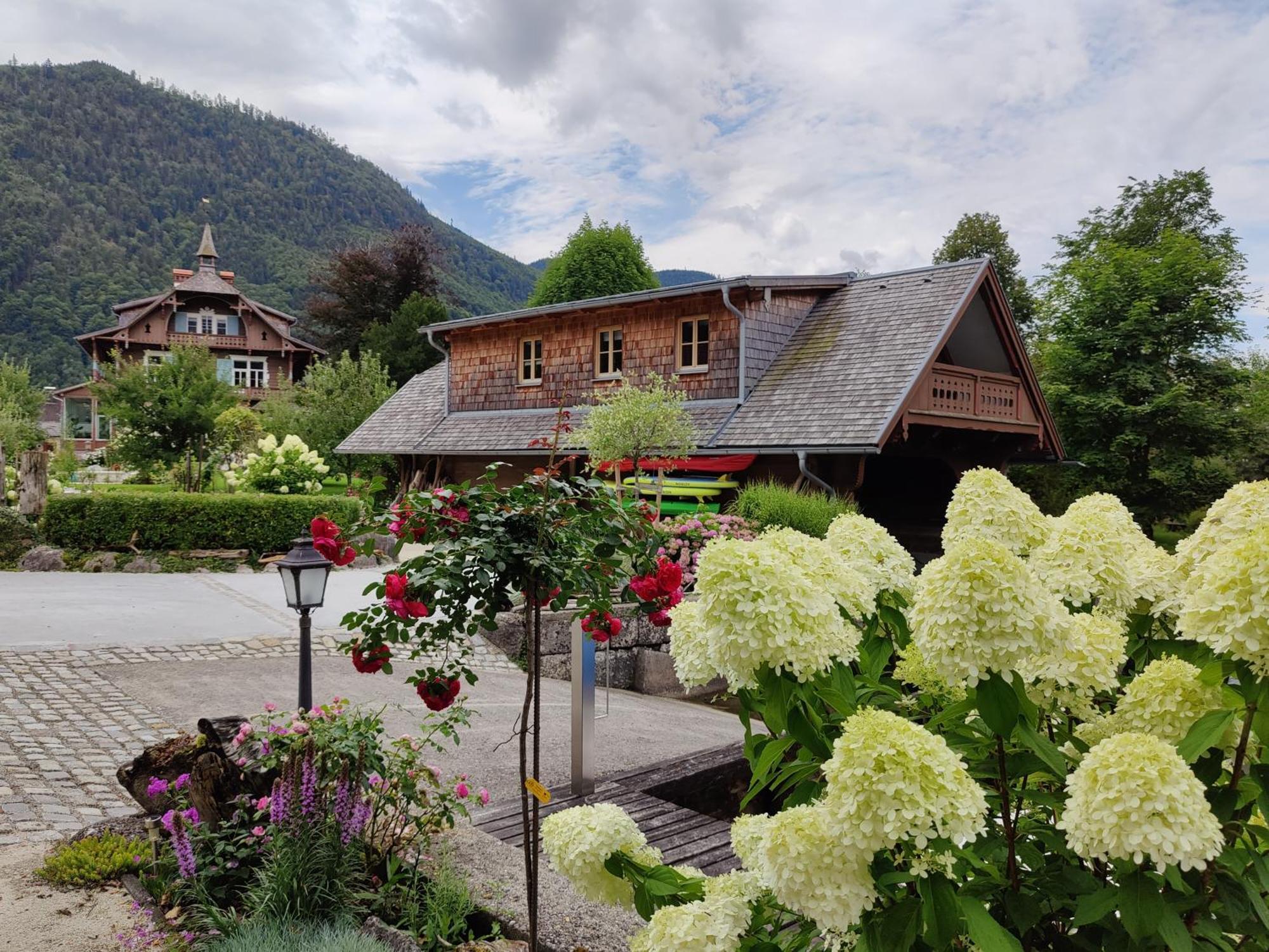 Wohnen Am See Villa Schroetter Direkt Am Traunsee Rindbach Exteriör bild