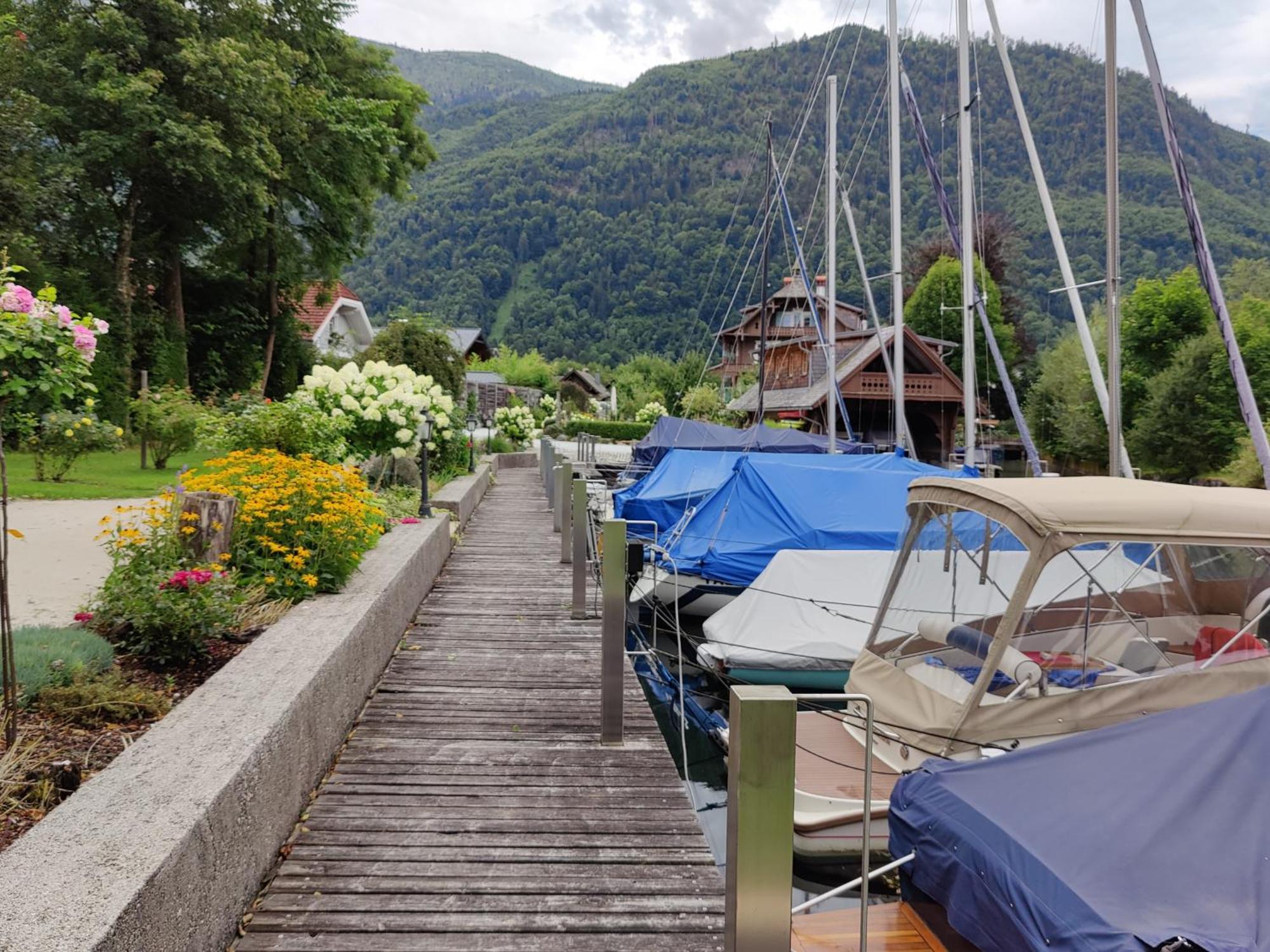 Wohnen Am See Villa Schroetter Direkt Am Traunsee Rindbach Exteriör bild