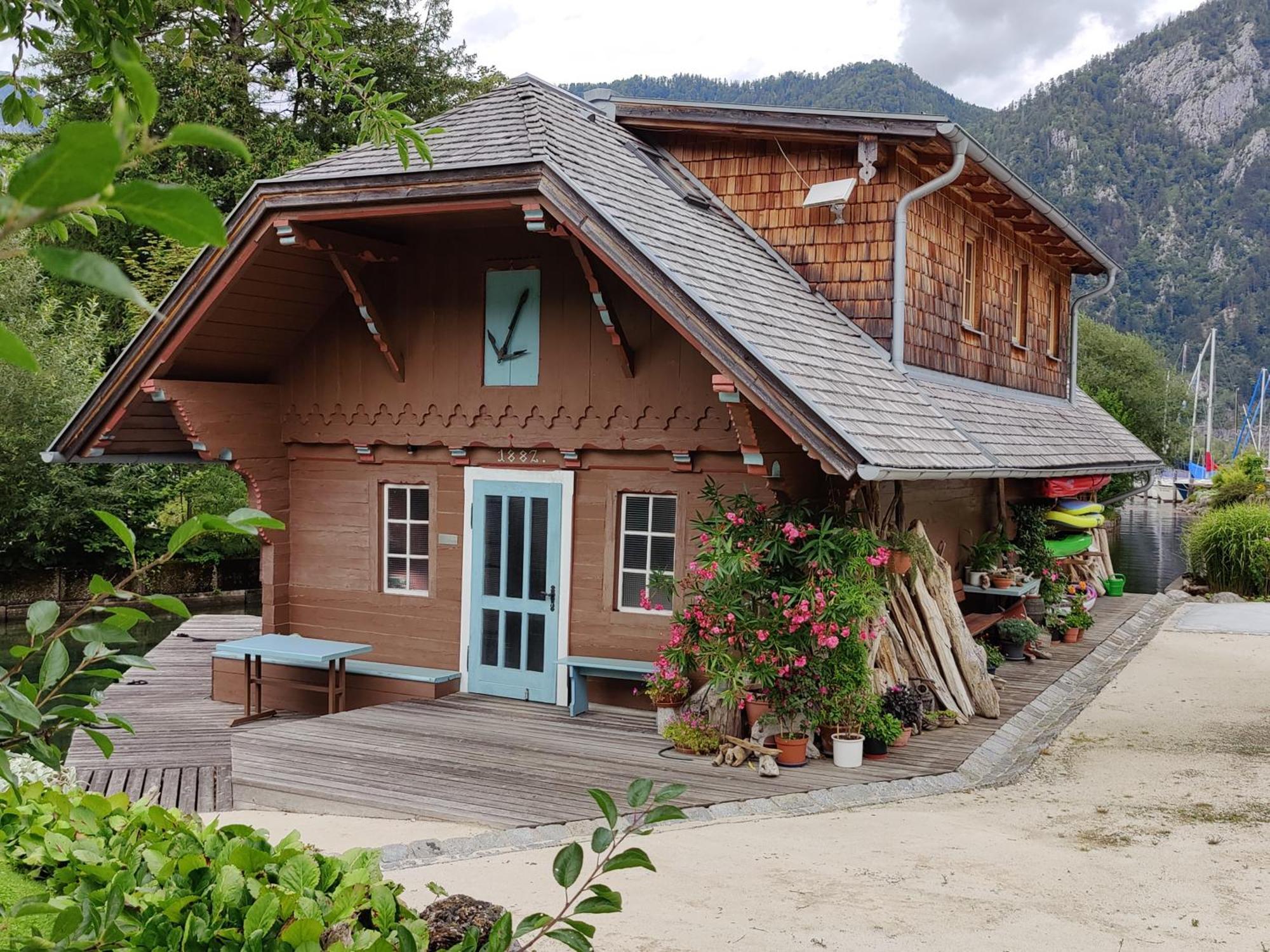 Wohnen Am See Villa Schroetter Direkt Am Traunsee Rindbach Exteriör bild