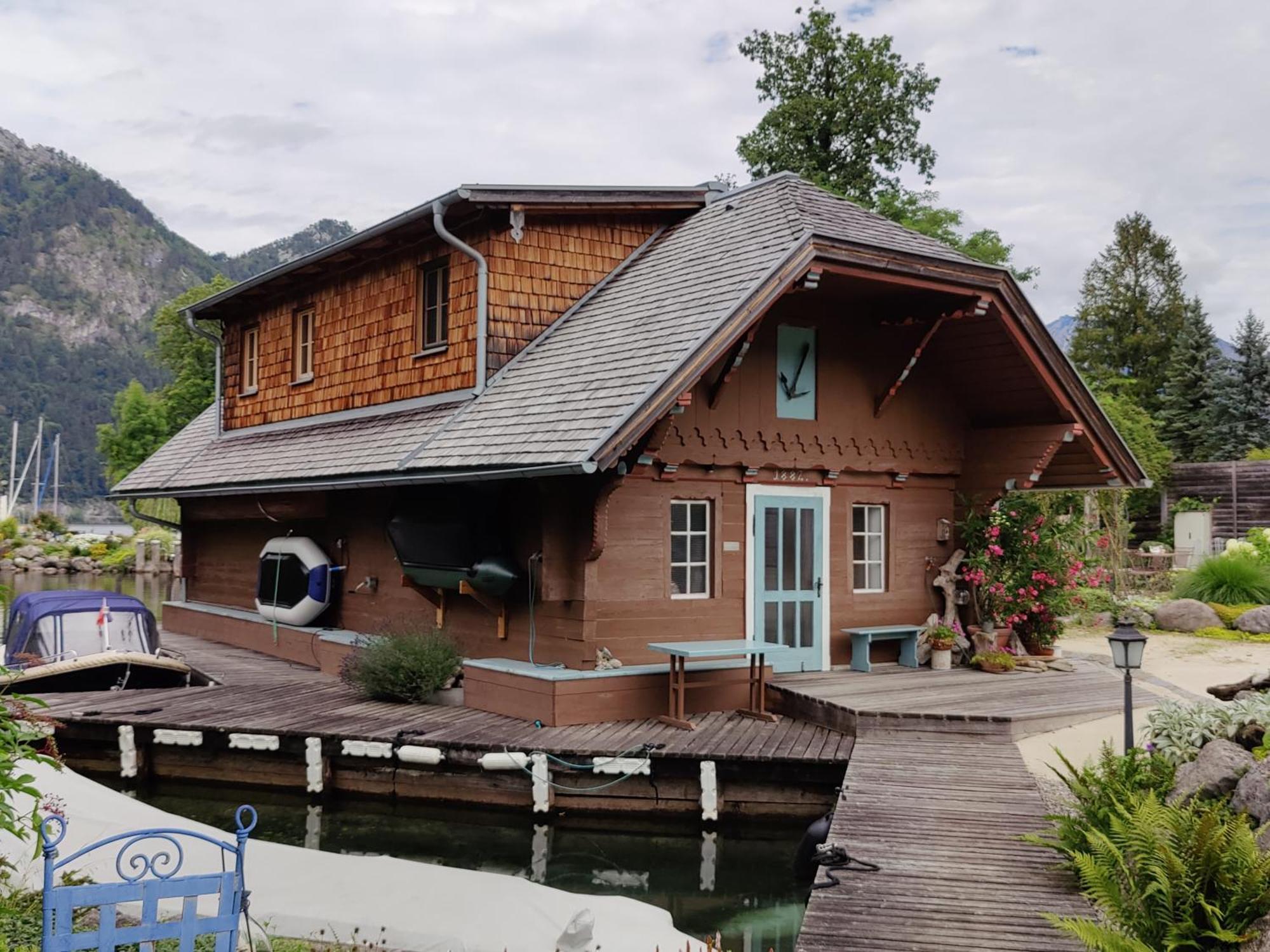 Wohnen Am See Villa Schroetter Direkt Am Traunsee Rindbach Exteriör bild