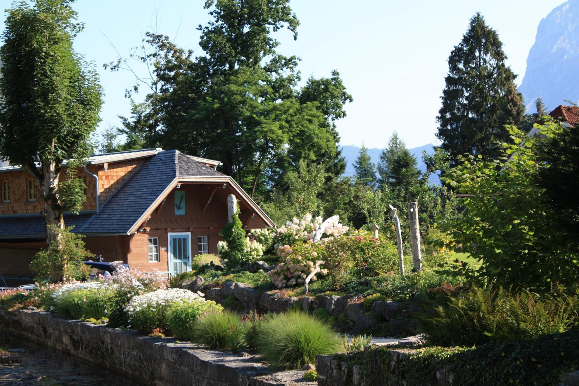 Wohnen Am See Villa Schroetter Direkt Am Traunsee Rindbach Exteriör bild